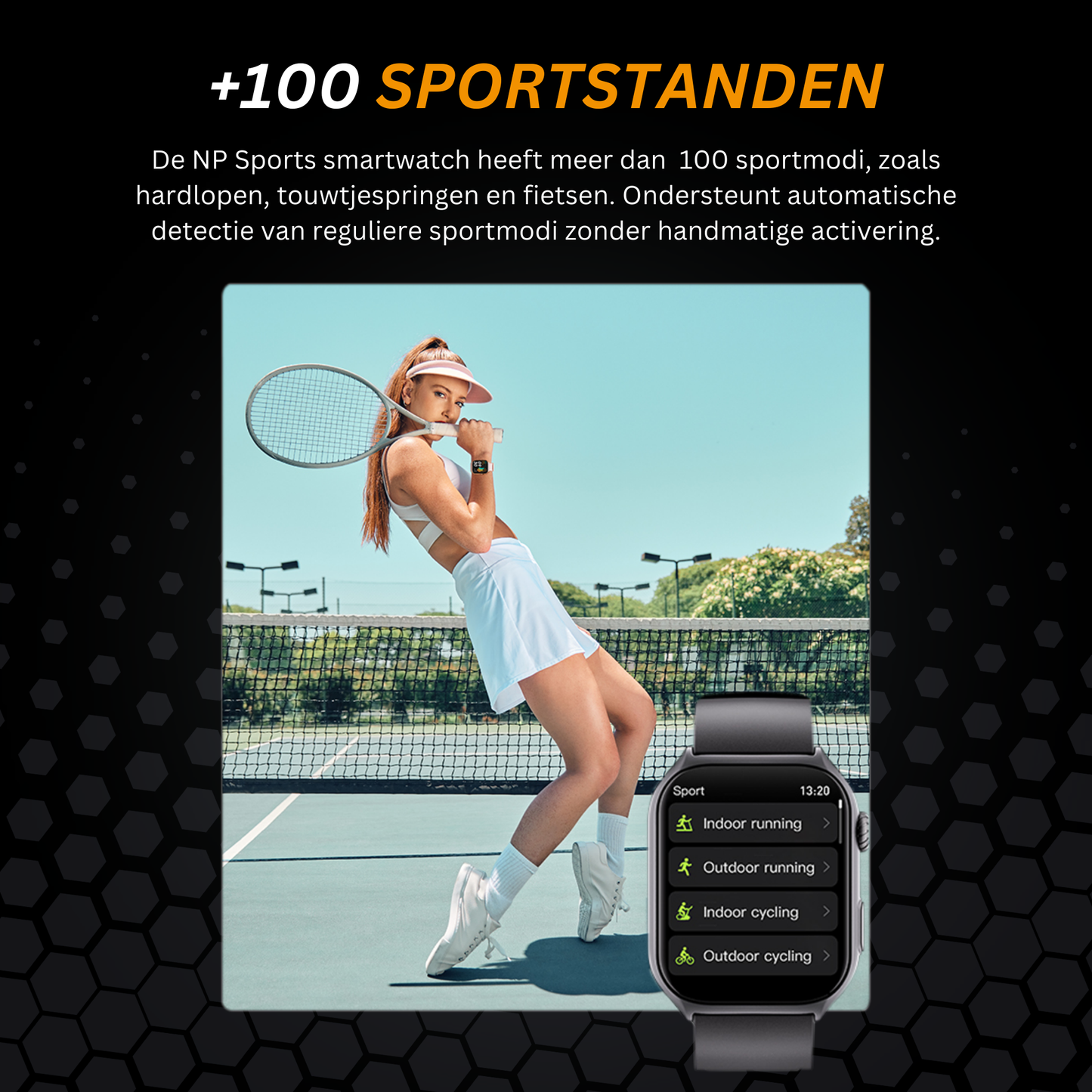 NP Sports Smartwatch GTS7 Pro incl. extra bandje