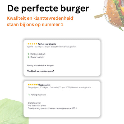 NP Goods 3-in-1 Hamburger Press