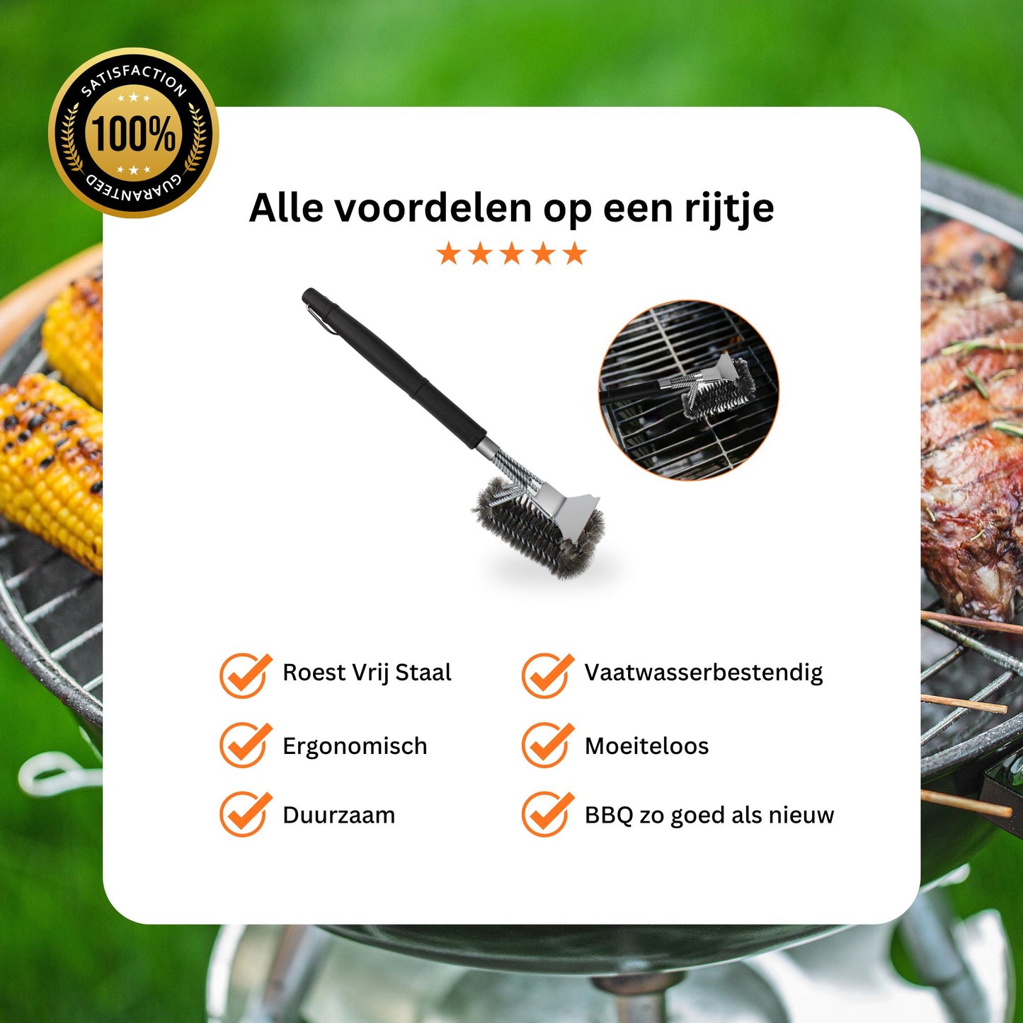 NP Goods BBQ borstel