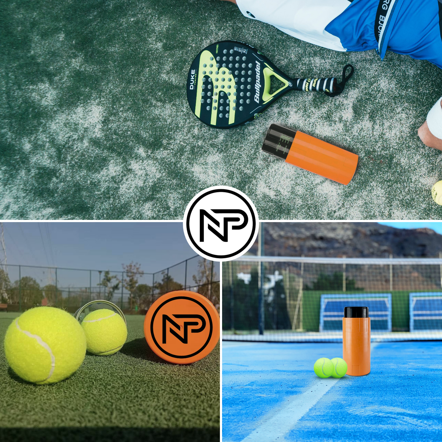 NP Sports - Padelballen drukregelaar inclusief 3 ballen